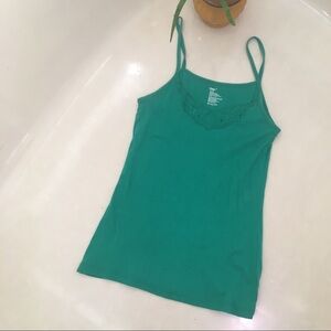 Cute lace green cami